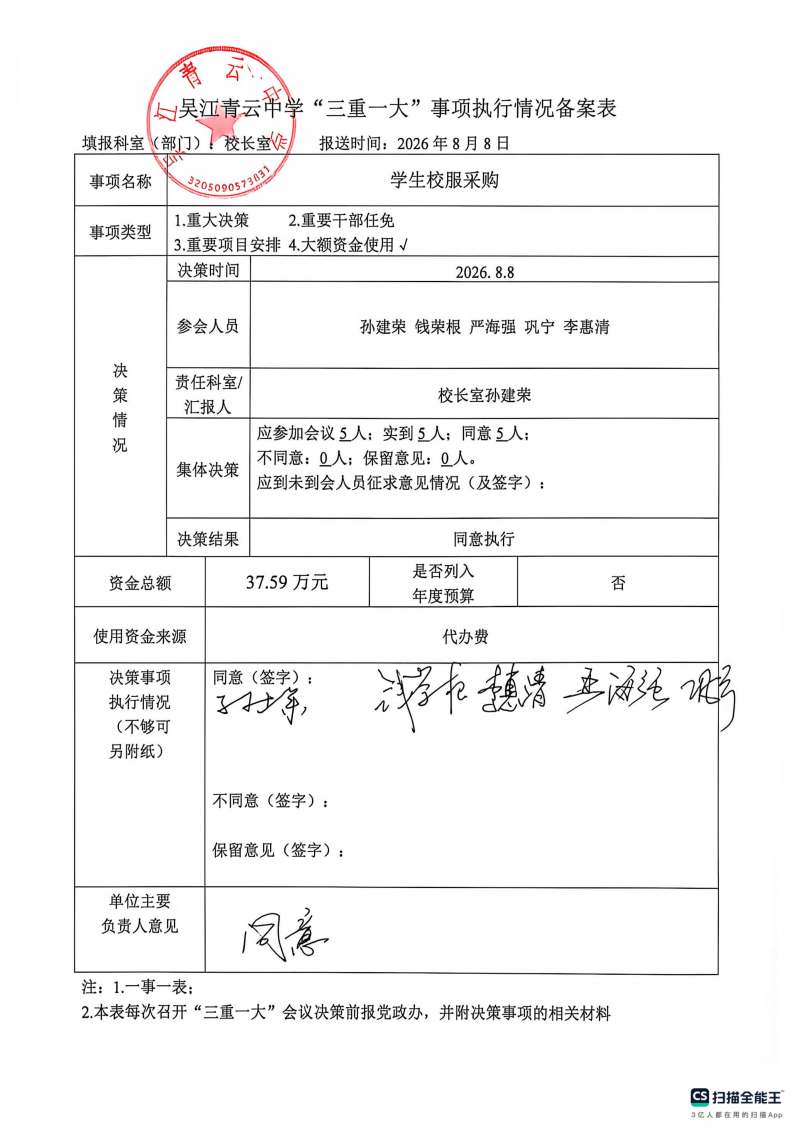 吴江青云中学“三重一大”事项决策预报表_02.png